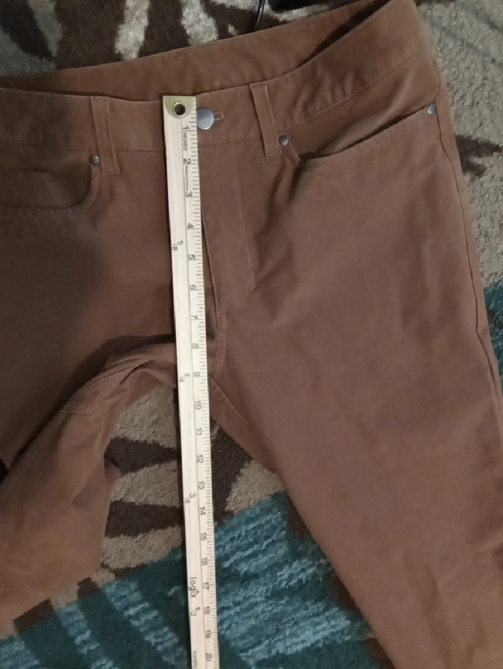Lululemon ABC Slim Pant Utilitech 5 Pocket Gorpcore Travel Casual Mens Size 31